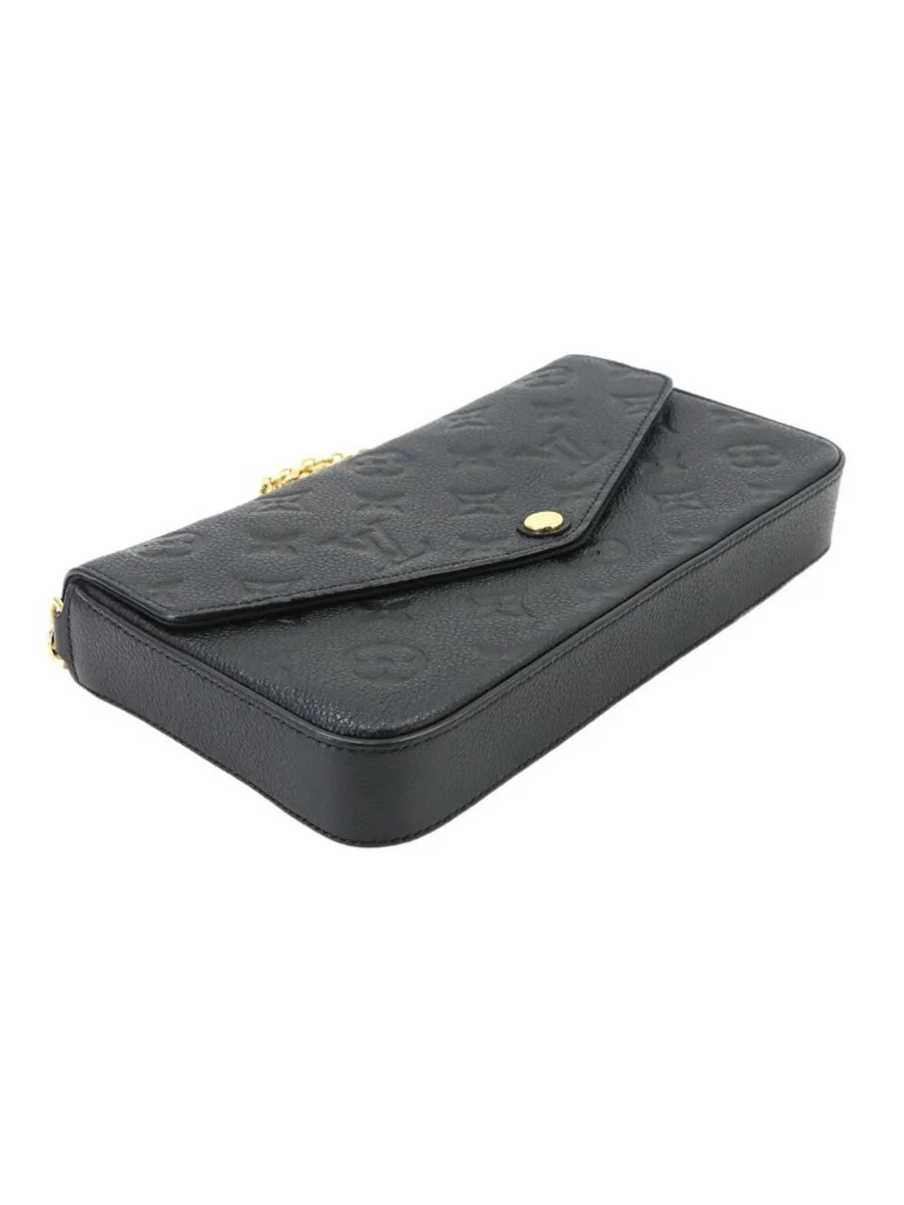 Louis Vuitton Monogram Empreinte Pochette Felicie Chain Wallet Leather Shoulder